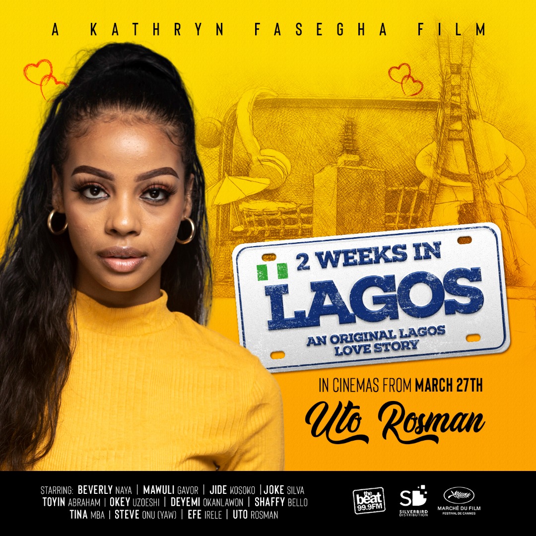 SilverbirdFilmD's tweet photo. Nothing can dim this light. Sheβs our #WCW Queen today π. Catch #utorosman when #2WeeksInLagos hits cinemas on the 27th of March.
_____
#silverbirddistribution π https://t.co/SCBS6Do24d