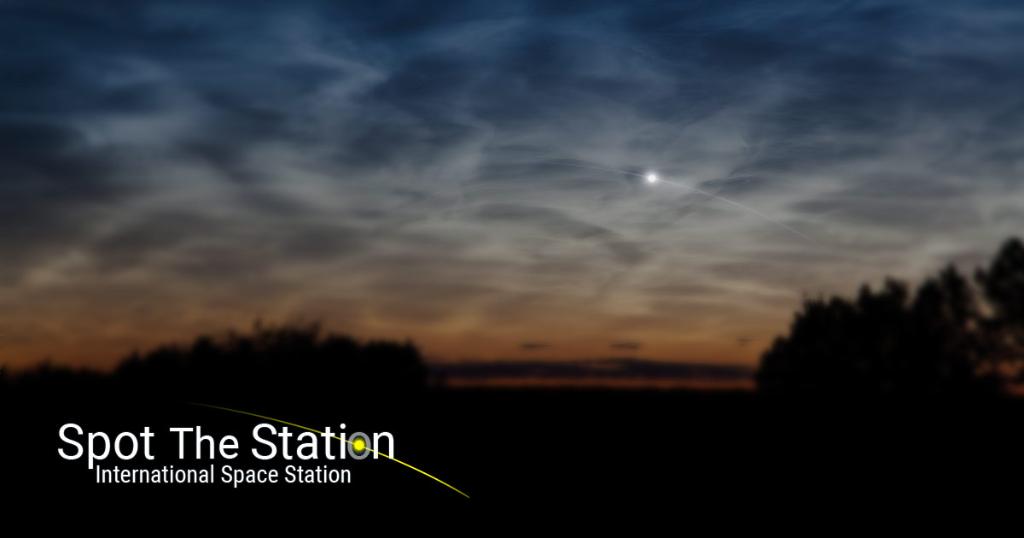If the skies are clear tonight, you could spot the <a href="/Space_Station/">International Space Station</a> from your own backyard!

In Huntsville (home of #NASAMarshall), watch for it rising from the southwest starting around 7:54 PM >> go.nasa.gov/2Re2oGa #SpotTheStation