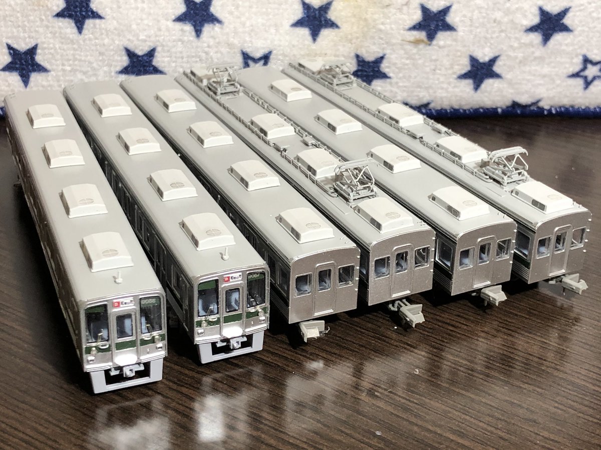 未開封新品鉄コレ南海9000系旧塗装 鉄コレ 南海電気鉄道9000系（旧塗装・緑帯）4両セットB 品番：334361