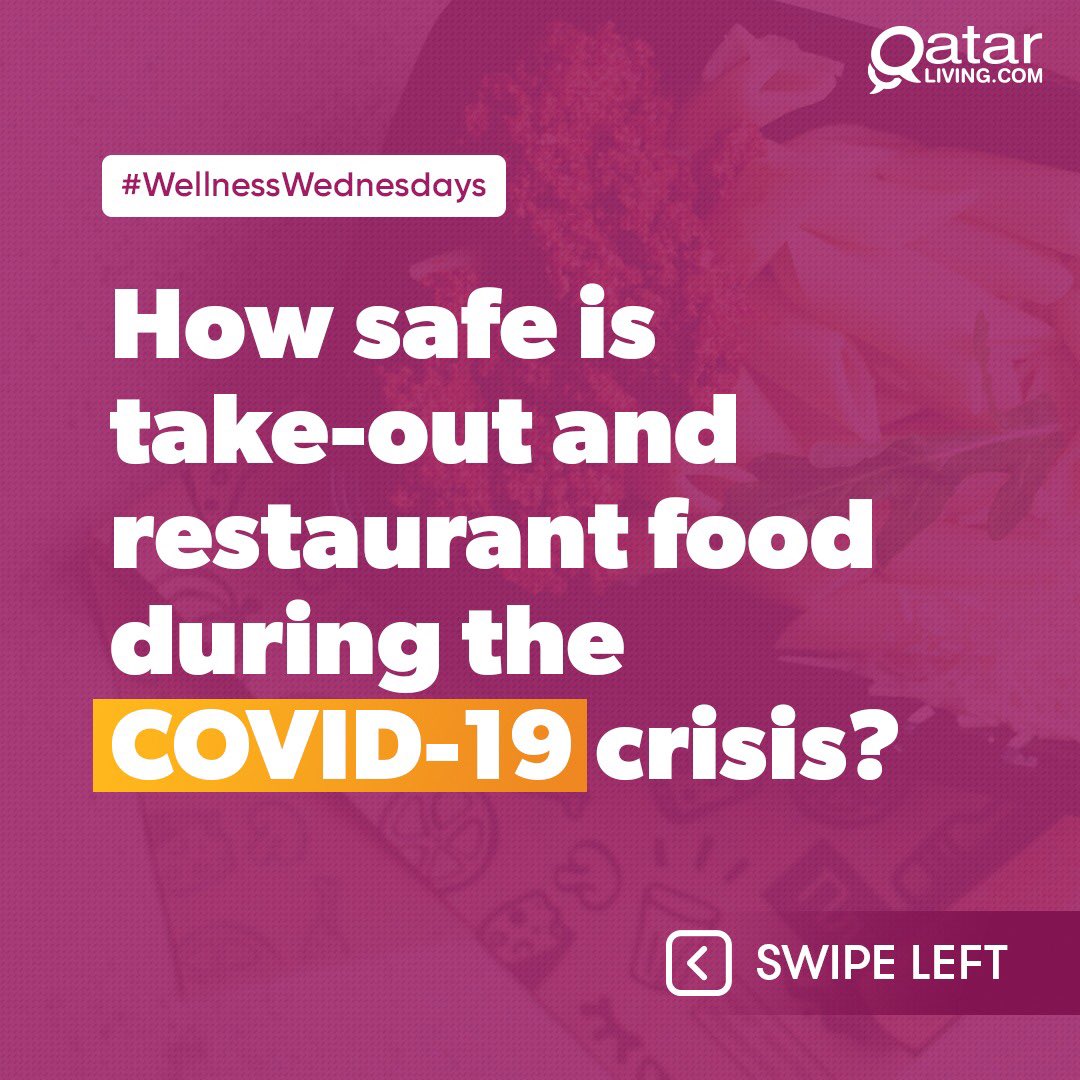 qatarliving's tweet photo. As concerns related to COVID-19 in the country is rising  #WellnessWednesday focuses on food safety.
 Here are the most frequently asked questions about food safety during COVID-19

Stay safe and keep it clean 🤚
#QLcares
#Foodsafety
#COVID19
#Qatarliving https://t.co/Ql91AvhqSY