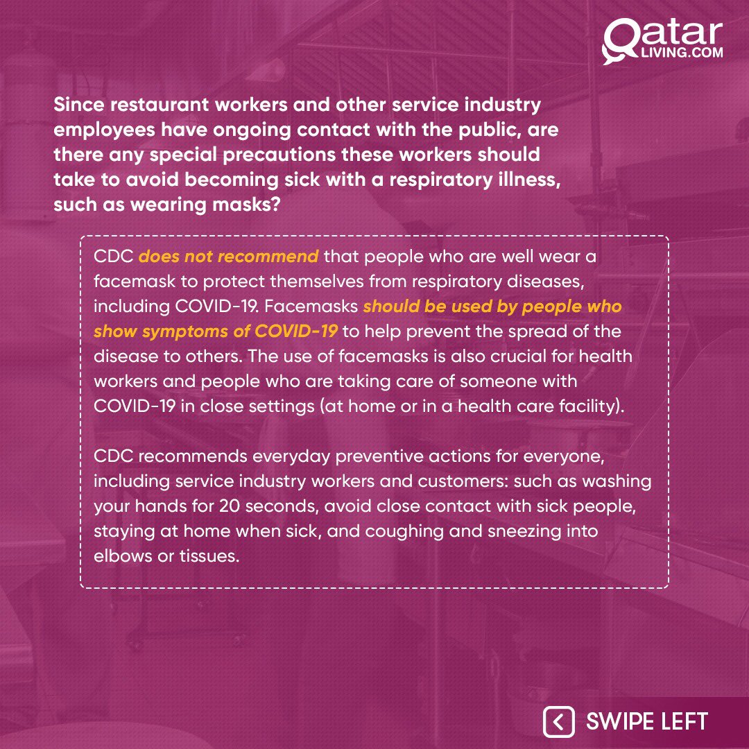 qatarliving's tweet photo. As concerns related to COVID-19 in the country is rising  #WellnessWednesday focuses on food safety.
 Here are the most frequently asked questions about food safety during COVID-19

Stay safe and keep it clean 🤚
#QLcares
#Foodsafety
#COVID19
#Qatarliving https://t.co/Ql91AvhqSY