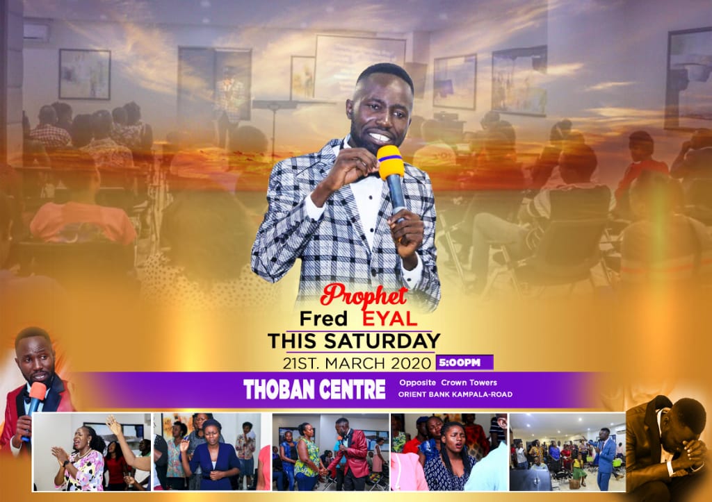 ProphetFredEyal's tweet photo. #GetyourcoveringbyGodsGrace  #GrasptheSpiritofGodrulingthisCity #SaturdayMarch21st  #ThobanCenterKampala https://t.co/YYJ3FjG7Dx
