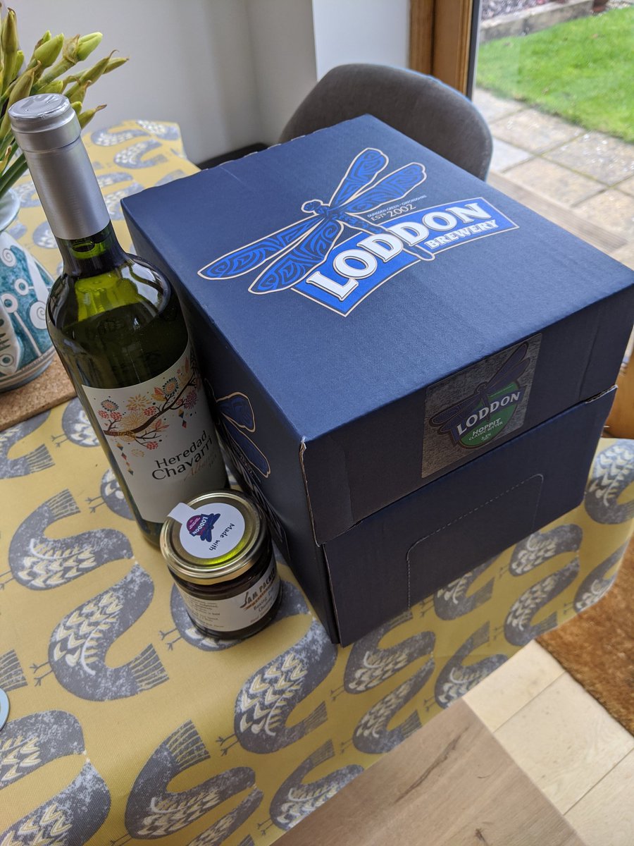 Thanks to <a href="/Loddonbrewery/">Loddon Brewery</a> for quick delivery this morning #supportyourlocal