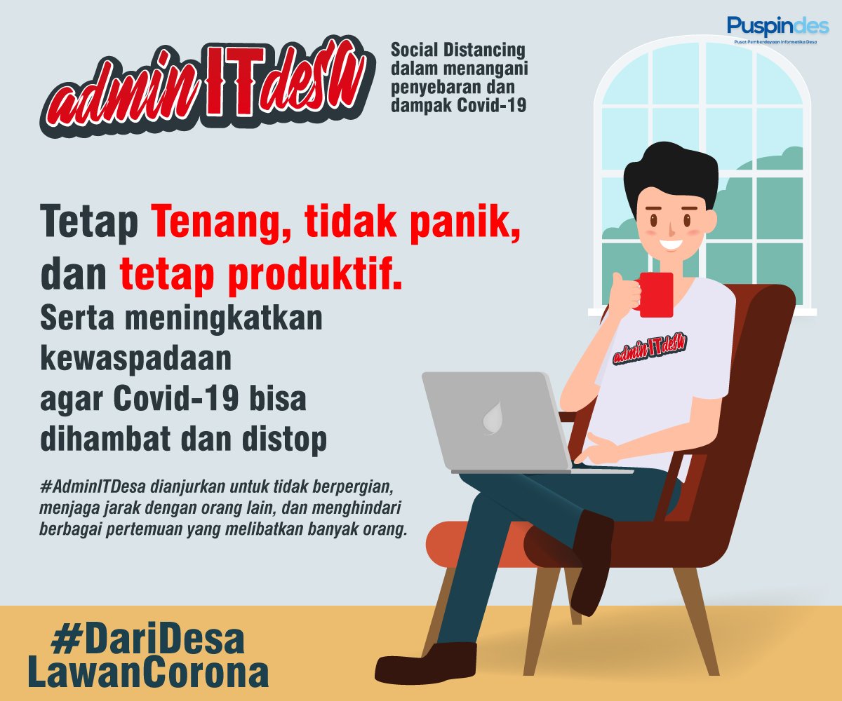 Bantu kumpulkan &amp; sebarkan data fakta soal penyebab, cara penularan, pencegahan, penanganan dll ke masyarakat desa.

Supaya semua paham.
Supaya semua terhindar.
Supaya semua kembali normal 😍
#DariDesaLawanCorona