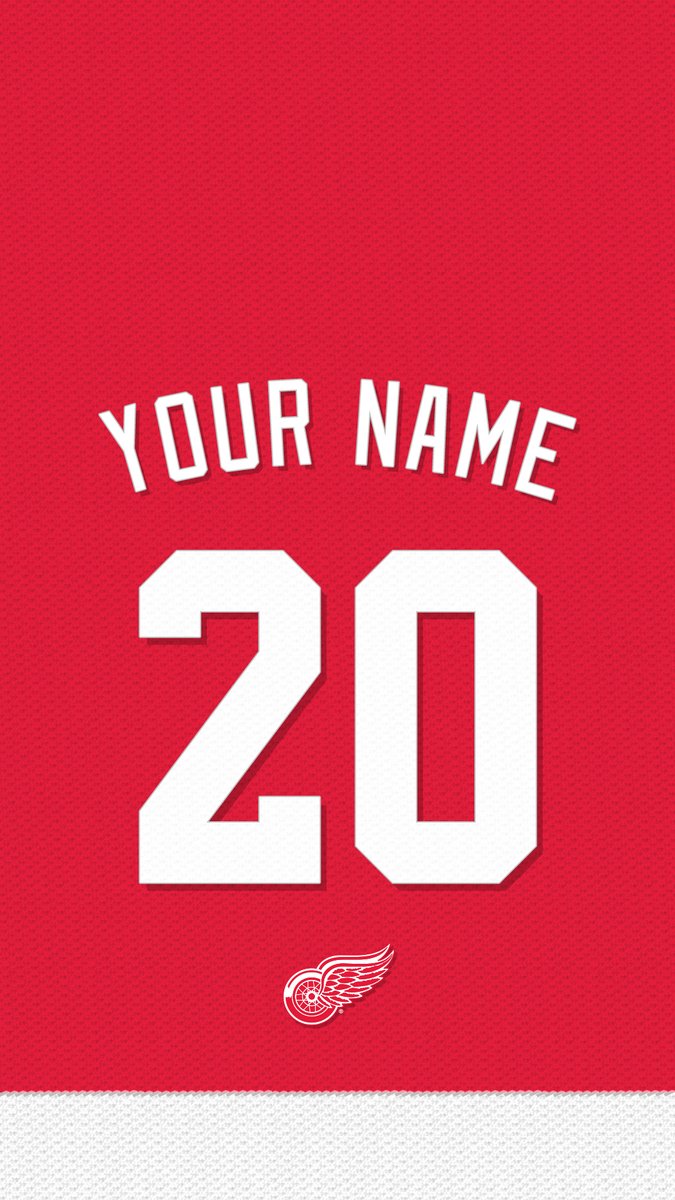 detroit red wings jersey numbers