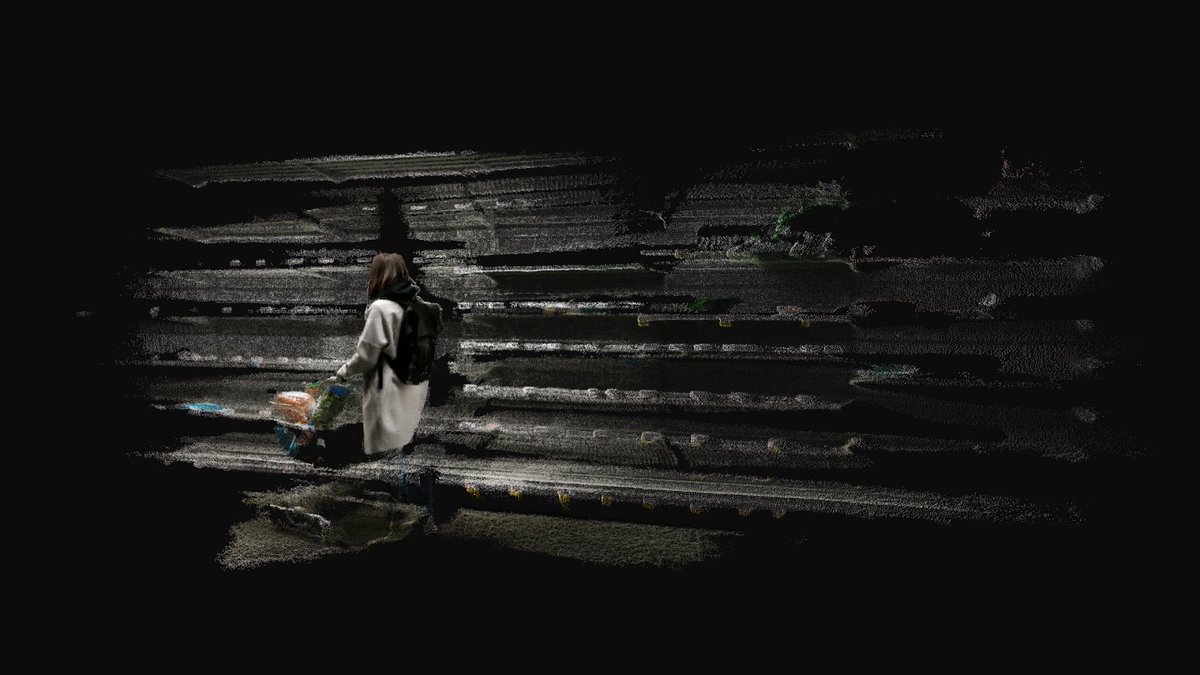 3D scan of an empty shelf at #WholeFoods during #coronavirus times.