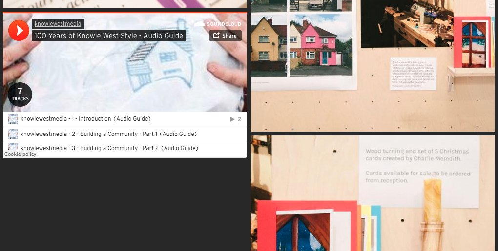 Saturday's behind-the-scenes exhibition tour won't be happening in person but you can take a virtual tour via our website at tiny.cc/bq5hlz! Includes an audio guide, a series of films about council housing by <a href="/ArchCentre/">Design_West</a> &amp; pics by <a href="/IbolyaFeher/">Ibolya Feher</a>. Enjoy it at your leisure!