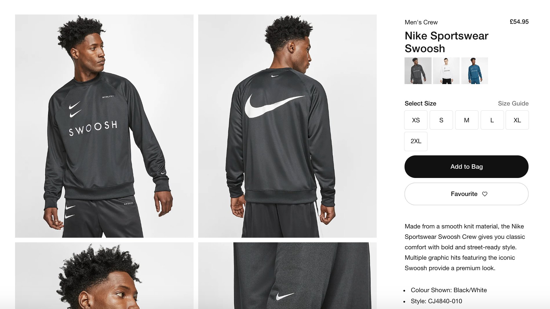 Classic Double Swoosh