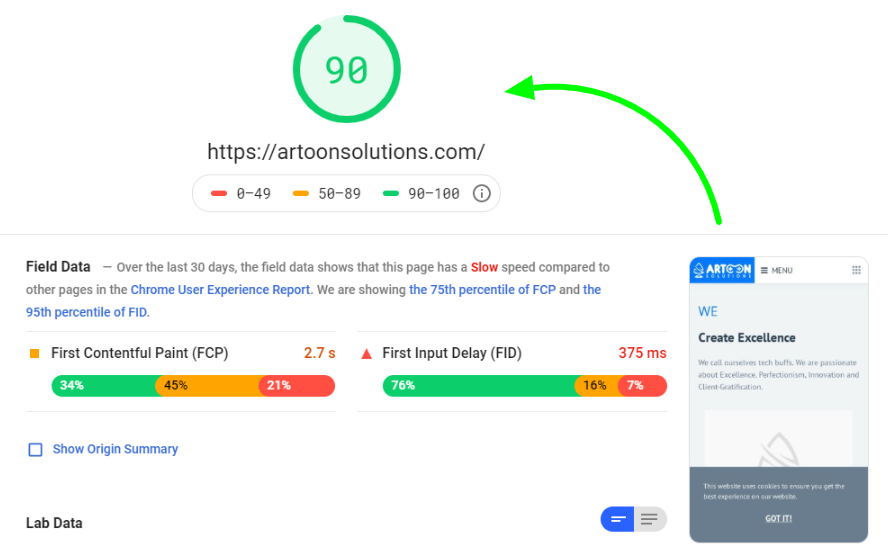 artoonsolutions's tweet image. GUARANTEED 85+ Mobile #PageSpeed #insightsScore!! This could be yours by using the new site #speedaccelerator. Contact us and know that, How your #websitespeed can get boosted through our experts.

artoonsolutions.com

#mobilefriendly #webspeed #responsive #responsivewebsite