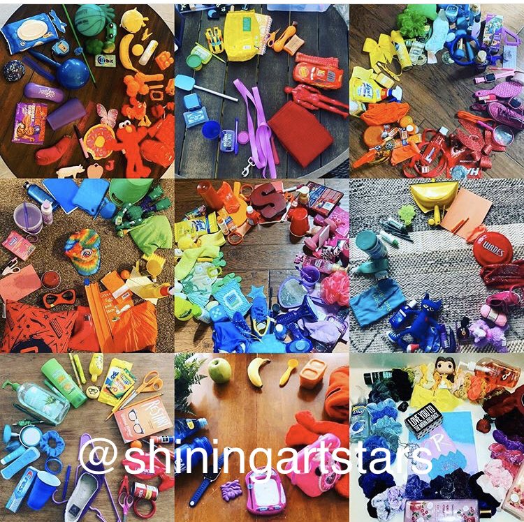 Try having your kiddos create a Found Objects color wheel!! 🎨
#roygbiv #foundobjects #art #bsesartstudio