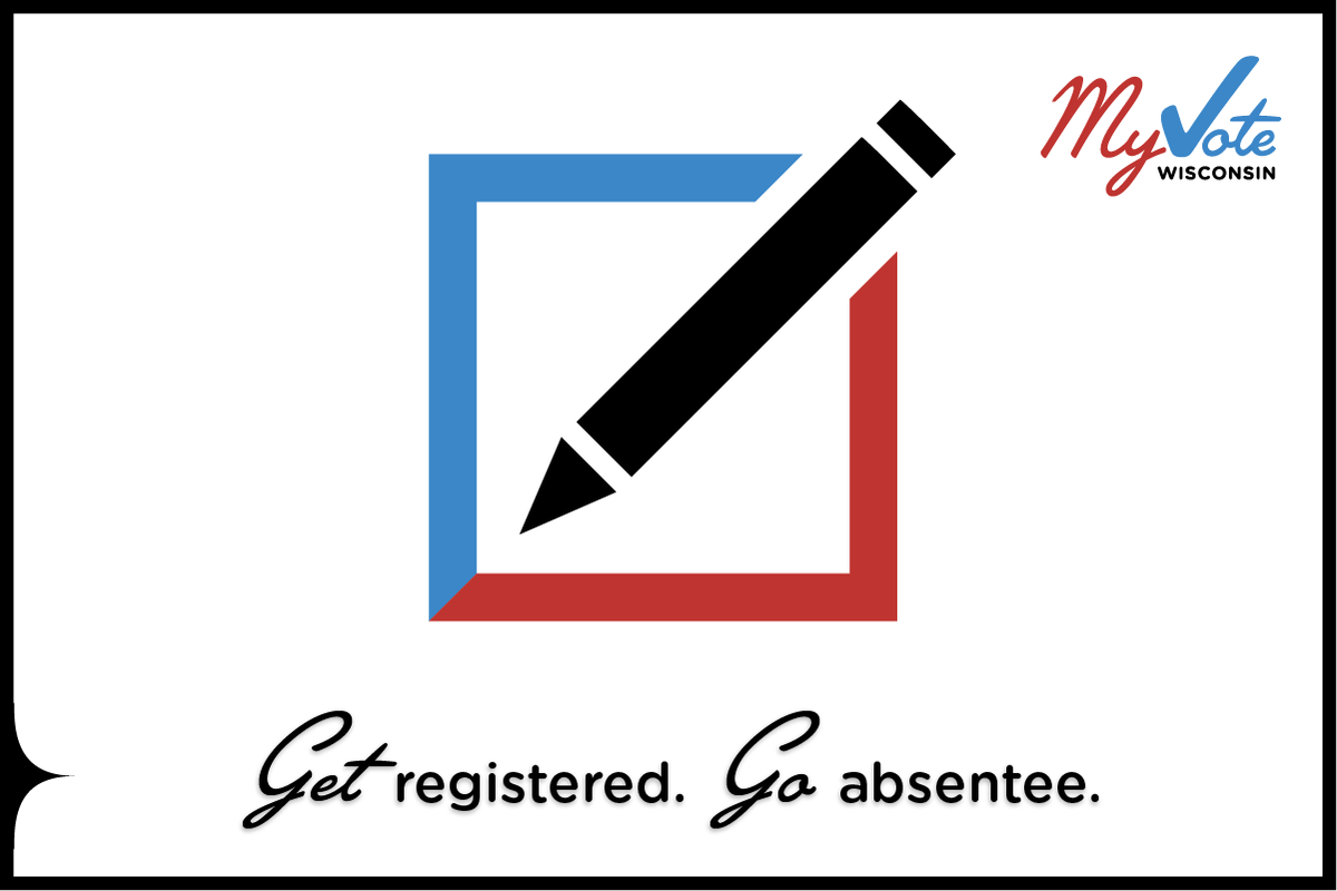 WI_Elections's tweet image. Today at 11:59 pm is the deadline to register to vote online for the April 7 election.

If you're not registered and you don't want to leave home, today is the day to act!

Go to myvote.wi.gov and register now.

2/