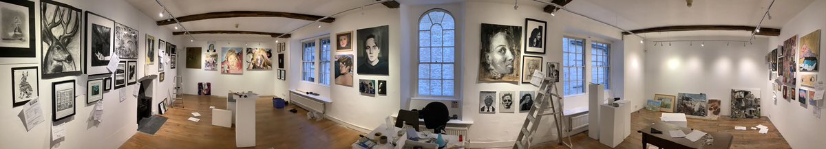 We are setting up our annual Young Open for children aged 8-19yrs. We continue to actively follow advice and guidelines about social distancing, will build online coverage of the show and hope to remain open. Our courtyard café is busy, this inspirational work is just the tonic!