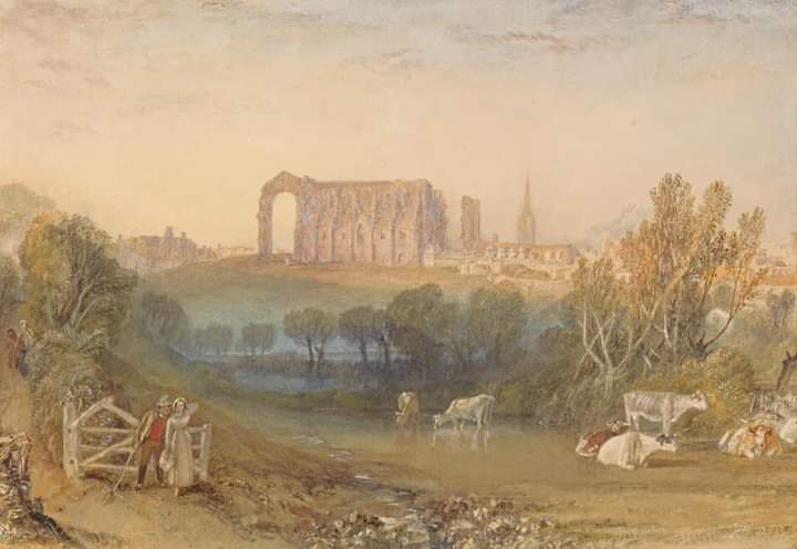 To keep on trend by sharing beautiful art. Here is Turners depiction of Malmesbury. Now owned by the Athelstan Museum it will soon be on public display. @malmesburylife @theGreatWestWay @DrJaninaRamirez @JANUSZCZAK @MalmesburyAbbey @OldestHotel @arthistorynews