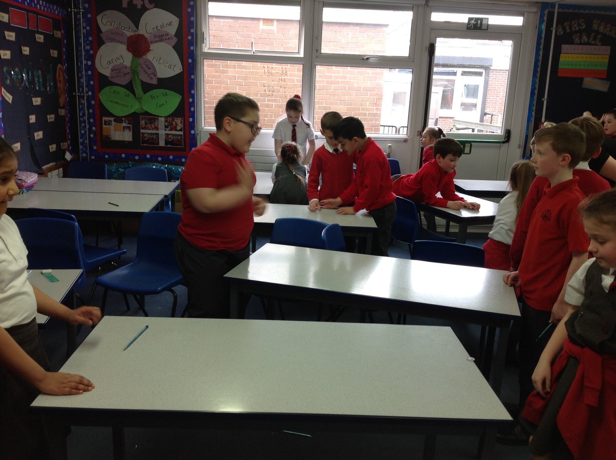 AshKnotty's tweet photo. Mr England's coin football tournament. As always, Knotty Ash keeping it fun. #year3 #inventedgames #classroomfun https://t.co/k50TDqmV07