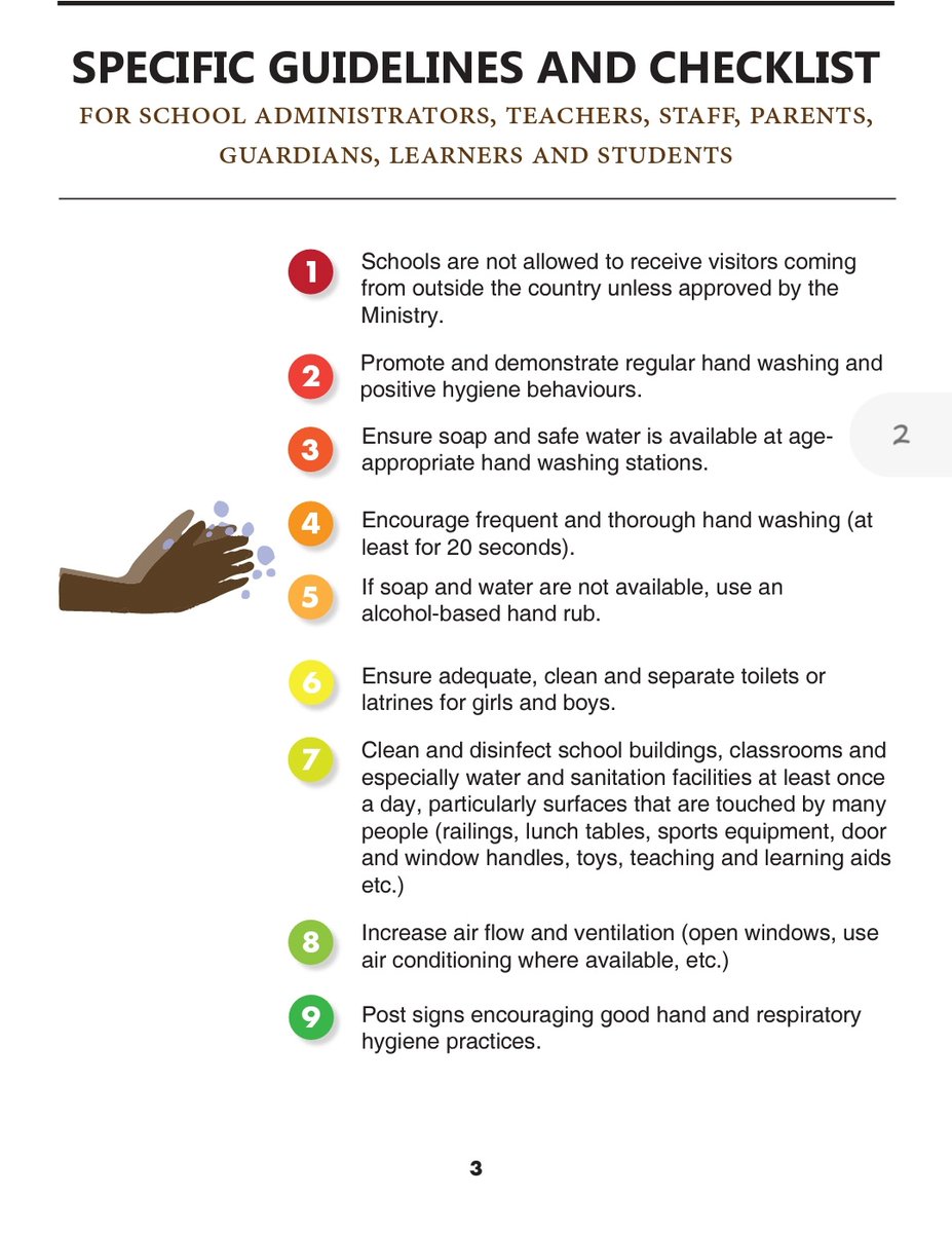MalawiGovt's tweet image. GUIDELINES FOR SCHOOLS IN #MALAWI ON THE PREVENTION AND MANAGEMENT OF #COVID19 #CORONAVIRUS
