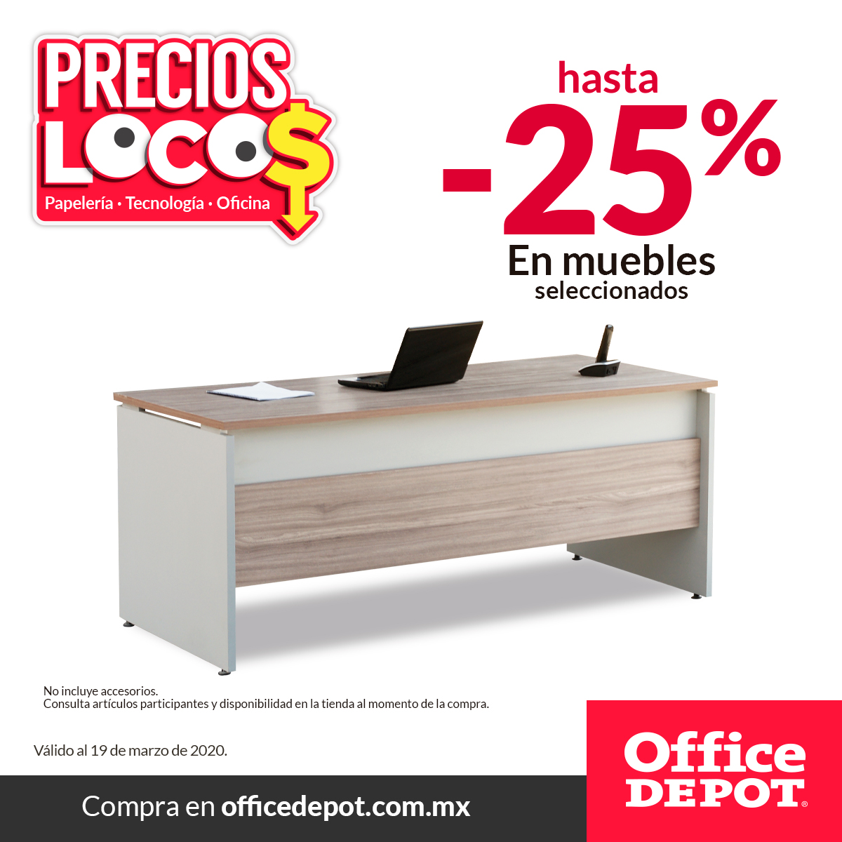 Arriba 63+ imagen escritorios office depot Abzlocal.mx