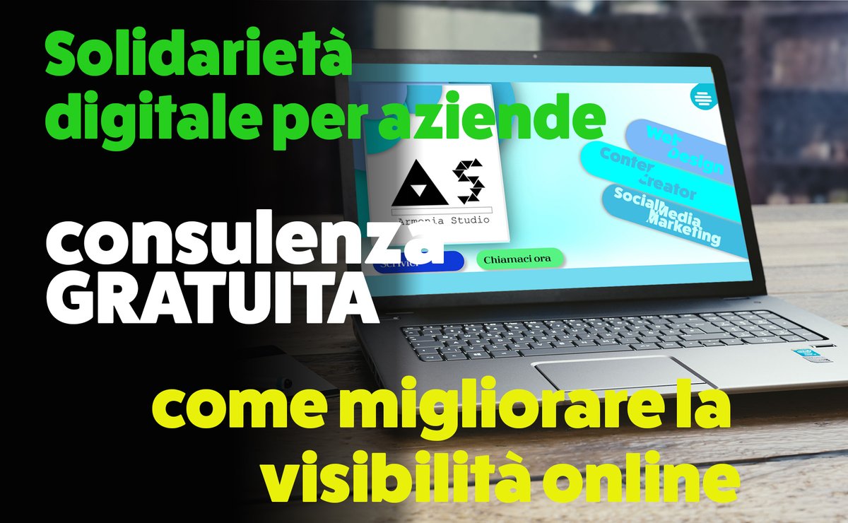 In questo momento difficile, proviamo ad essere ancora più vicini alle #aziende con la nostra #offerta nell'ambito della #SolidarietaDigitale. #Consulenze per migliorare la visibilità online delle vostre attività
Per dettagli...
bit.ly/2QudPbc
#socialmediamarketing