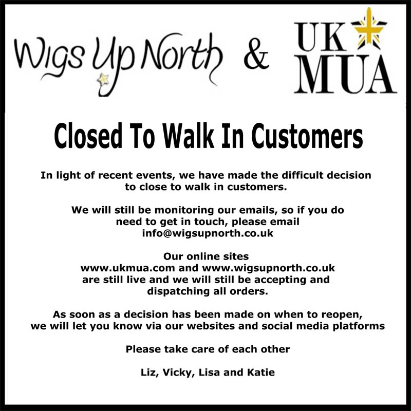 🌟Covid-19 Update - Closed to Walk-In Customers 🌟

In light of recent events, we have made the difficult decision to close to walk in customers. 

Please take care of each other

Liz, Vicky, Lisa and Katie