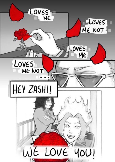 roses are red/ violets are blue/ hizashi... ur boyfriends love u 