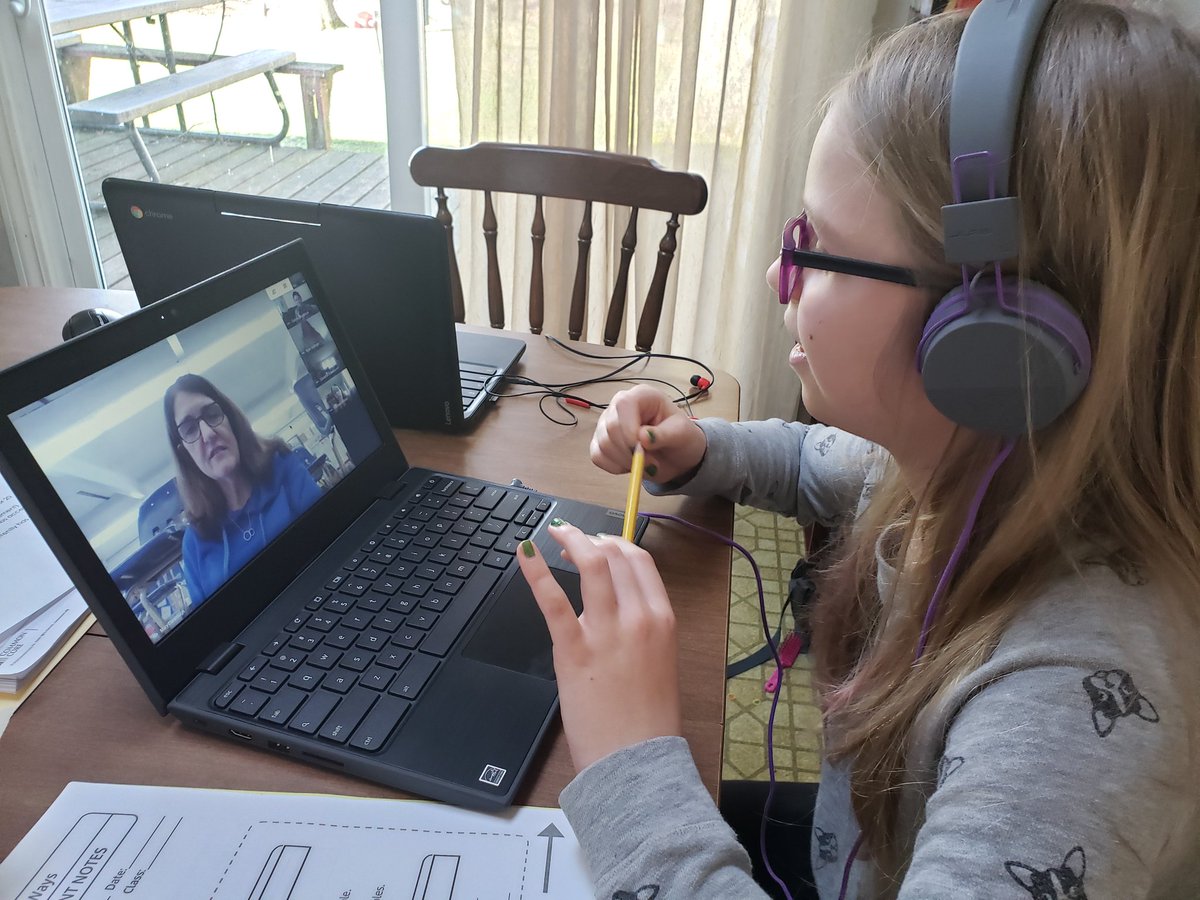 Mrs. Roesser (@mrs_roessergcsd) on Twitter photo This made her week! Google meets with Ms. Cavanaugh and the rest of her 5th grade class. Being back together even if it's virtually = priceless. <a href="/BrooksideTweet/">Brookside Elementary</a> <a href="/GreeceCentral/">Greece Central</a> This made her week! Google meets with Ms. Cavanaugh and the rest of her 5th grade class. Being back together even if it's virtually = priceless. <a href="/BrooksideTweet/">Brookside Elementary</a> <a href="/GreeceCentral/">Greece Central</a>