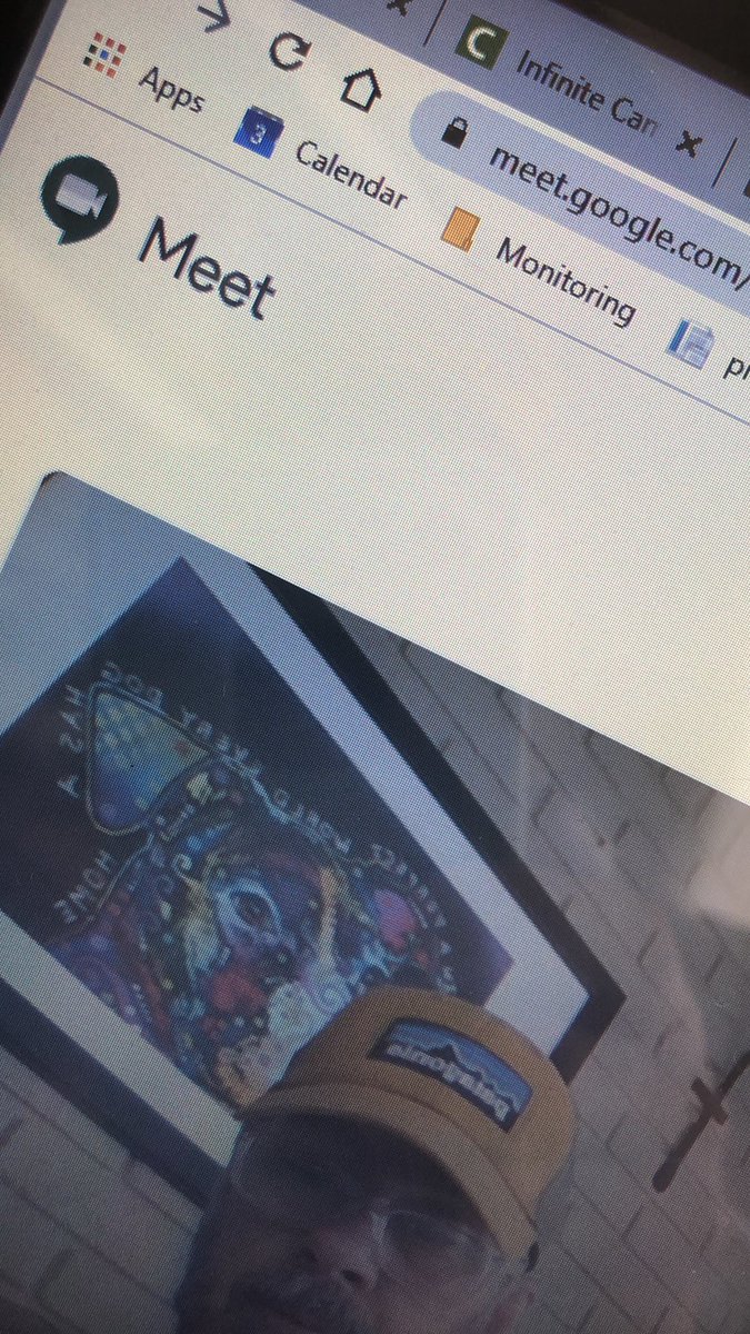 PCICoodyj's tweet photo. Google Meets. Super easy :) Remote learning done ..well... remotely! #EXCELisallin @EXCELAcademyHCS #expectexceptionalhcs https://t.co/1Xz4PKRTpG