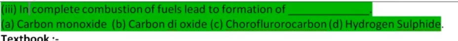 Prateesh_Shah's tweet image. In Today #Sci2 paper #stateboard 10th std their is printing error in 3rd Fill in the blanks 
&apos;Incomplete&apos;  is given as &apos; in complete&apos;

So ans is Carbon Monoxide or carbon dioxide ?????? student will be alloted marks or not
@BJP4India 
@CMOMaharashtra 
@AUThackeray 
@TawdeVinod