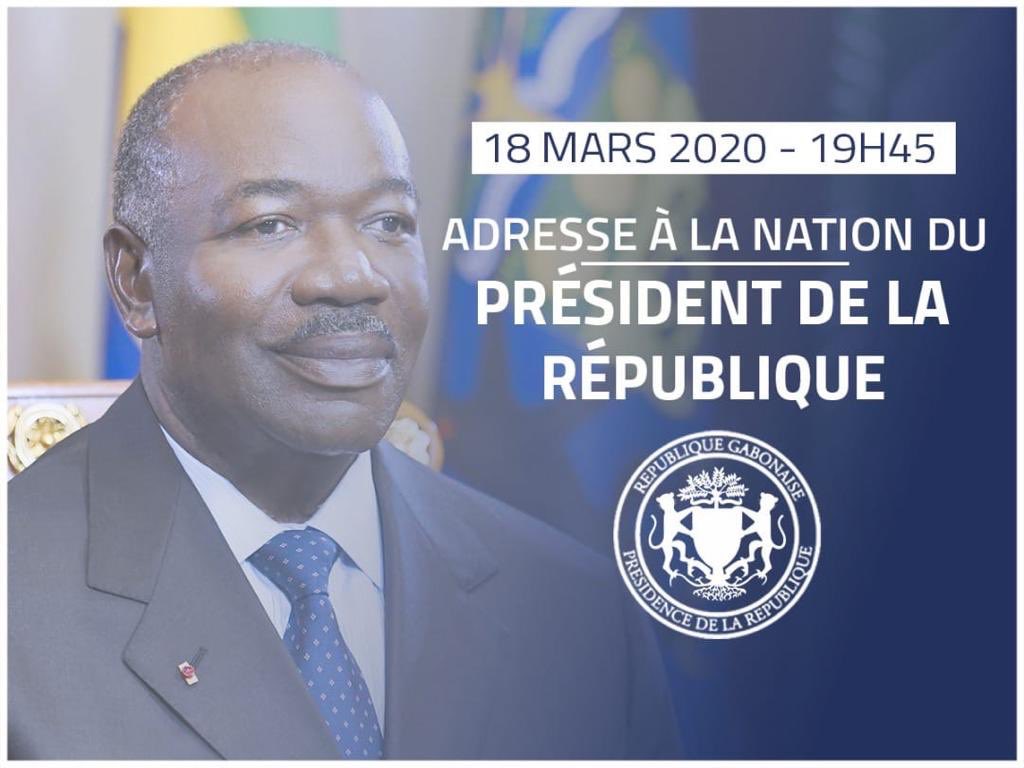 Retrouvez ce soir sur la page Facebook Presidence de la Republique , l’adresse à la nation du Président de la République, chef de l'Etat, S.E. Ali Bongo Ondimba.