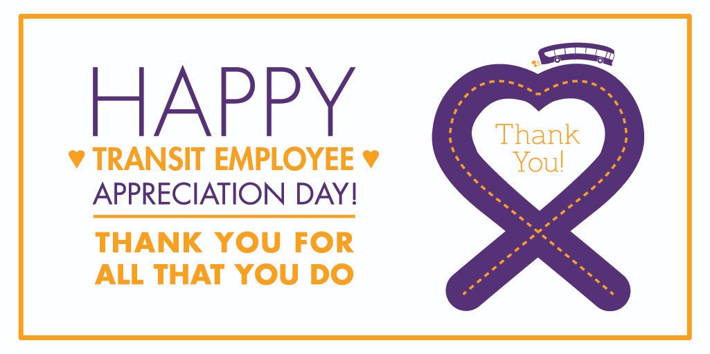 ridedart's tweet image. Today is Transit Employee Appreciation Day, which is celebrated annually to honor bus operators, maintenance staff and others working in transit. We are so grateful for everyone that keeps DART moving, now more than ever.