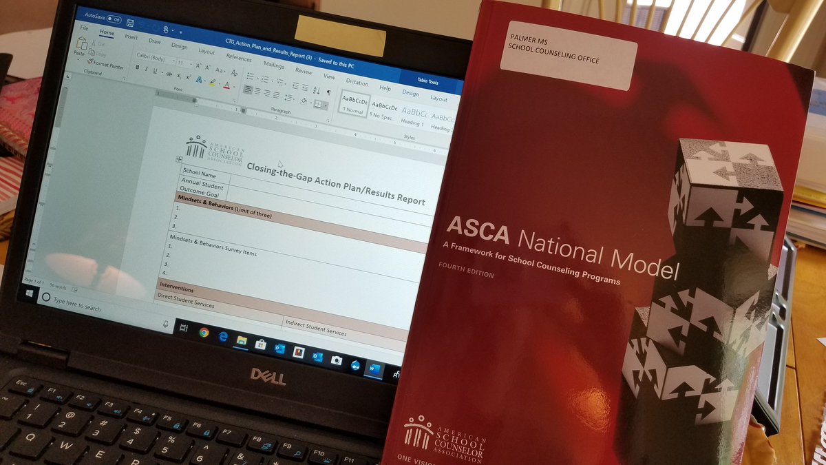 Barbara_Truluck's tweet photo. Working from home... starting our Palmer MS results reports on the new ASCA 4th edition templates! Thank you ASCA!😉 #ASCANationalModel #schoolcounselor @ASCAtweets @CCSDCounseling https://t.co/yvgNqEV9Zo