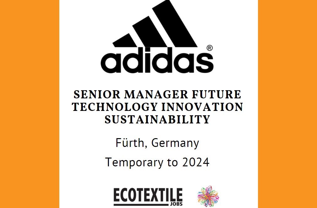 adidas sustainability jobs