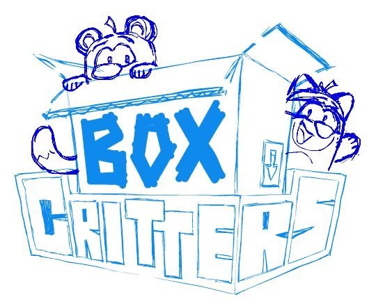 rocketsnail's tweet photo. Finally working on some ideas for the official @BoxCritters logo. Share your thoughts? https://t.co/kTkEWGtZBJ