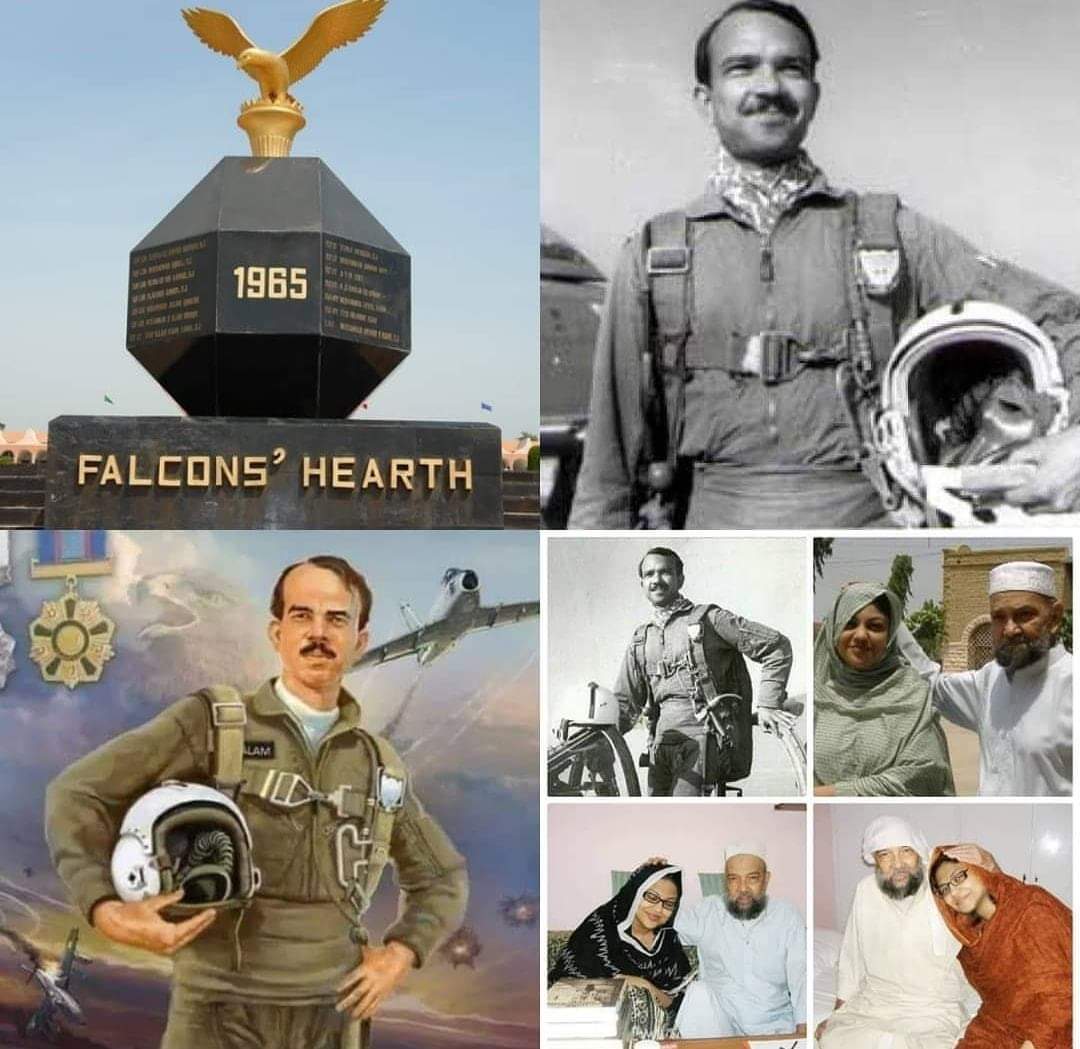 PAFFalconsPK's tweet image. Nation marks MM Alam’s seventh death anniversary today. The war veteran is famous for downing five IAF planes within a minute during the 1965 war.

Nation Salutes You Sir. ❤
#MMAlam #LittleDragon