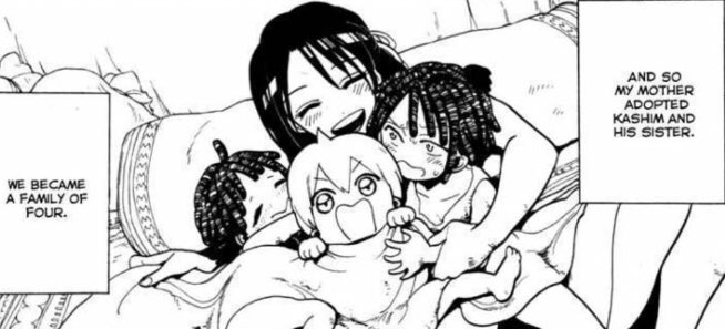 MANGA ALIBABA AND CASSIM PAST JUST HITS SOOOOO DIFFERENT IM AT MY FUCKING LIMIT THEY DONT DESERCE THIS BULLSHIT WHY WHY WHY OHTAKA WHY THIS was NOT NEEDED NO ONE ASKED JUST LET THEM STAY A HAPPY FAMILY