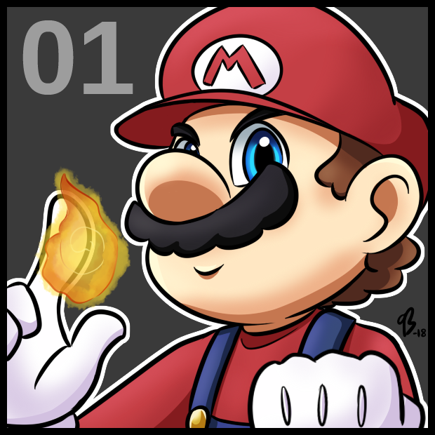 QuickTheButt's tweet photo. I once wanted to draw all characters from #SmashBros but gave up at some point https://t.co/fMFDKMmopb