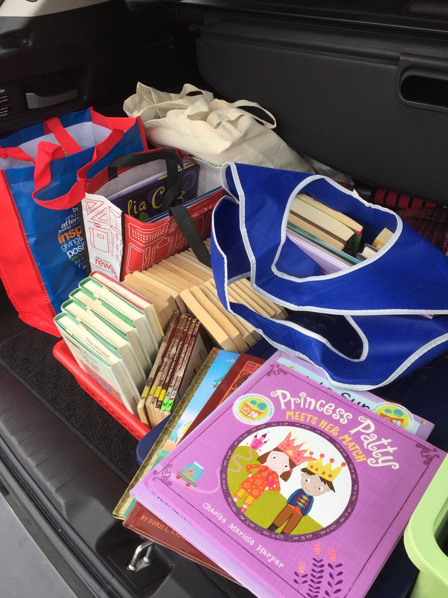 Marion Little Free Libraries being stocked all over town so kids can enjoy good books! ⁦<a href="/MCSPresidents/">Marion City Schools</a>⁩ ⁦@letsread20⁩ #read