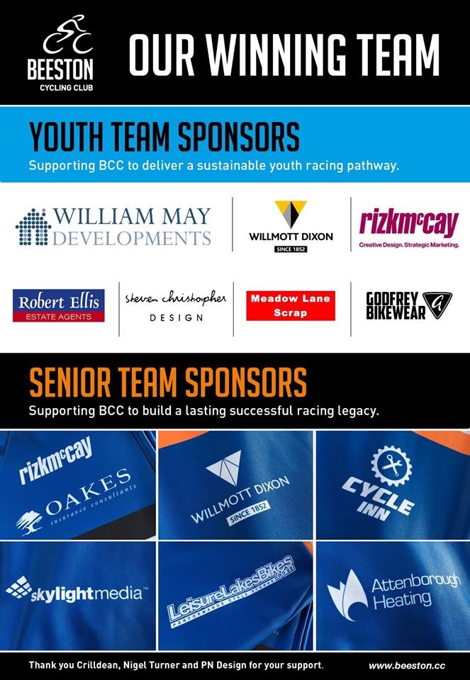 IvyHousenv's tweet photo. Some very familiar friends of Ivy House are sponsors of George's (our Account Manager, Angie's son) new cycling team! Hats off to them for supporting the Beeston Youth &amp; Junior Racing team and teaching these boys to #bethebestyoucanbe. @WillmottDixon @DevelopmentsW @RizkMcCay https://t.co/hPbaeoJ668