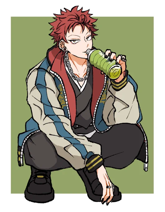 緑茶。 