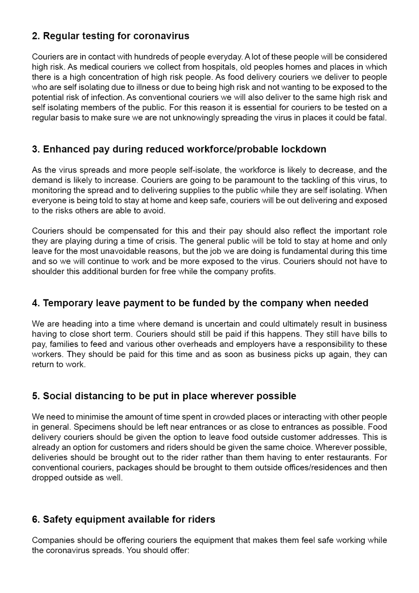 IWGB Couriers tweet media