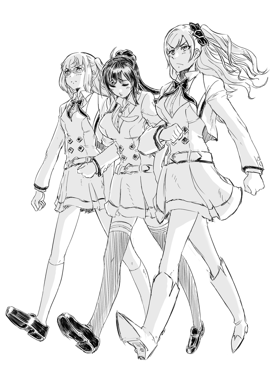 奈々菜のNは 居残りのN
#ときドルイラスト部 