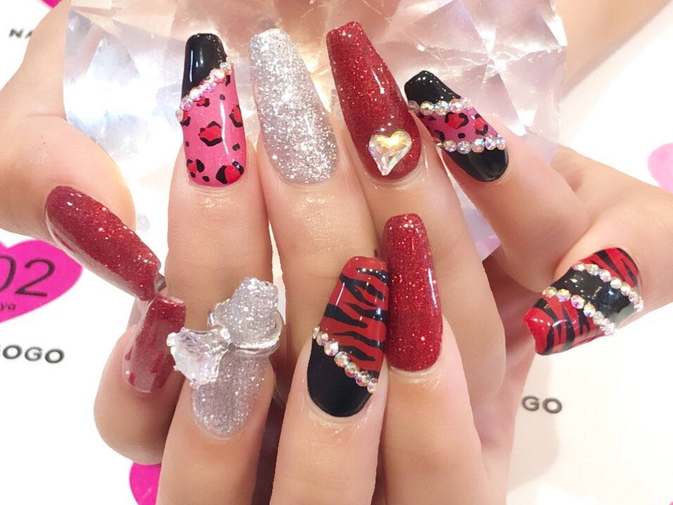 Nailsgogo Twitterren 渋谷 ネイルサロン Nailsgogo ネット予約 T Co Pjrbh5rlbe インスタ T Co Gmbqsa2d9y ネイル 担当ミルバヤシ アニマル柄ネイル 強めネイル レッドネイル リングネイル ありがとうございました 渋谷ネイルサロン