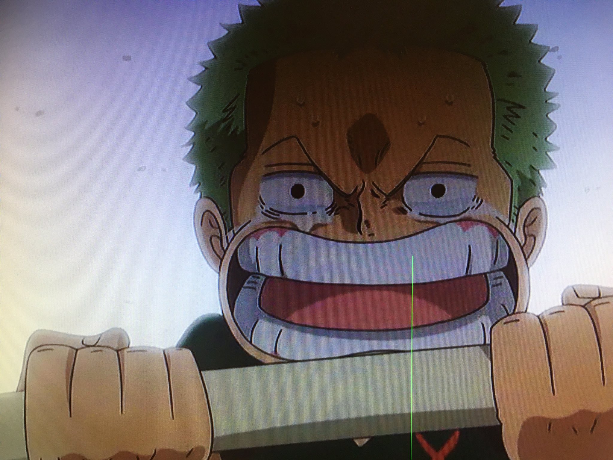 Amaharu アニワン 19 三刀流の過去 竹刀を持ったこともない 子供のゾロが 何故いきなり 道場破りに来たのか 何故 おでん 二刀流の構えが出来たのか エピソード オブ ゾロ見て思い出す おでんはゾロの叔父さんくだと思ってたけど 刀も貰ったし