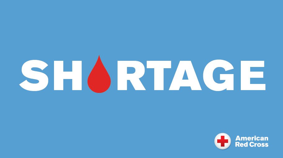 ❗️HELP SPREAD THE WORD❗️The #RedCross is facing a severe blood shortage as the coronavirus outbreak threatens the availability of our nation’s supply. If you are healthy &amp; feeling well, please help save lives. Visit redcrossblood.org or call 1-800-RED-CROSS to schedule now.