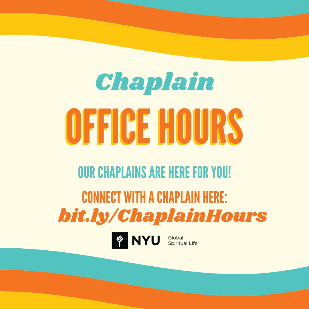 NYU Global Spiritual Life tweet media
