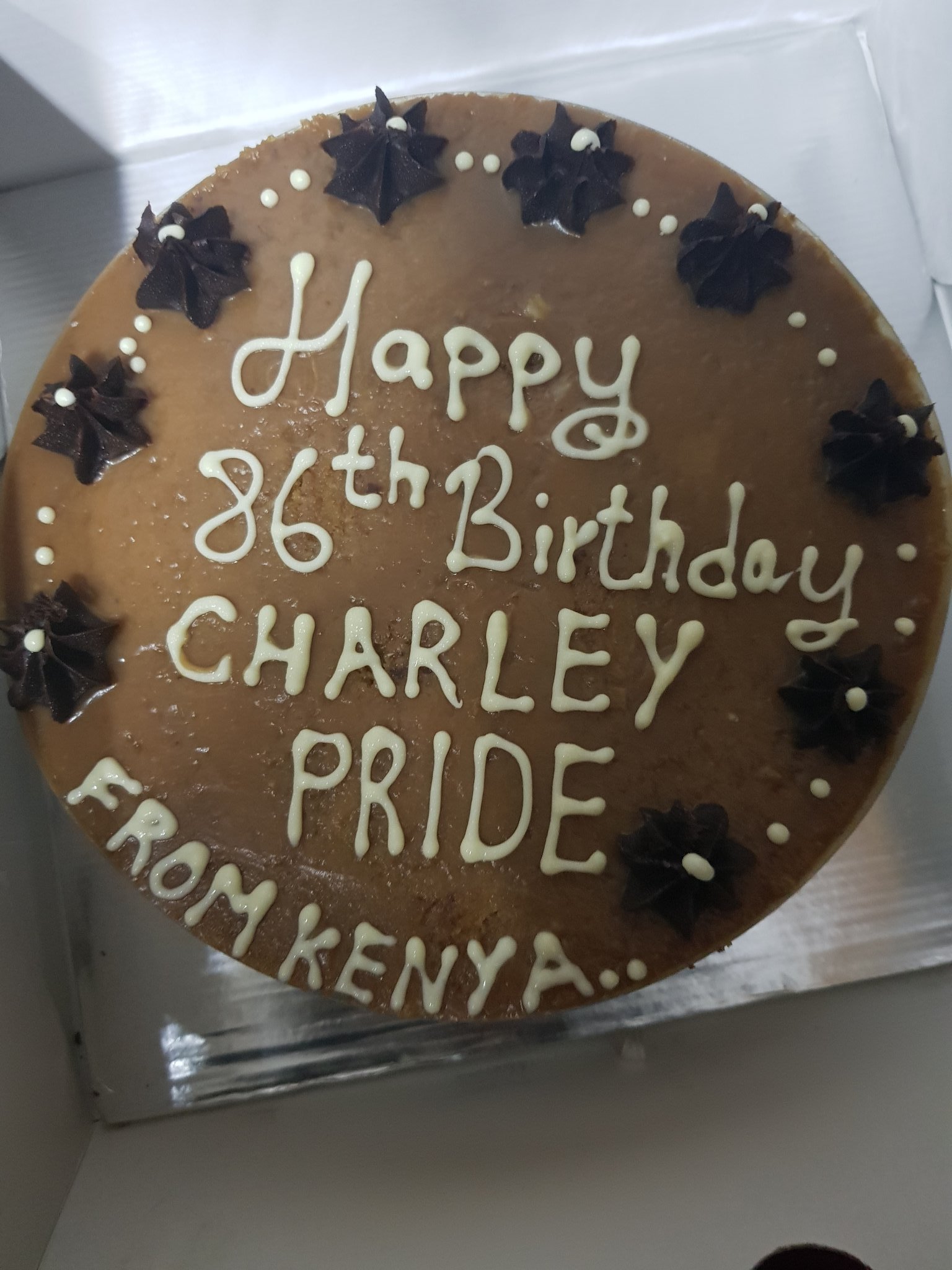 Happy Birthday Charley Pride. With love from Kenya.   