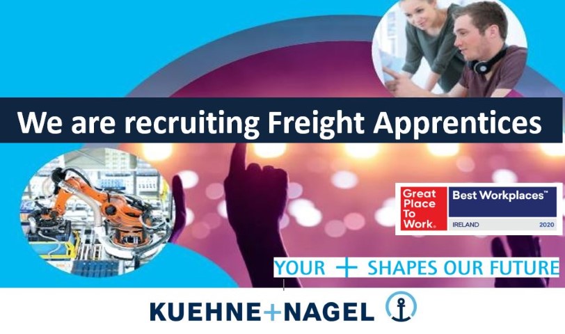 LogisticsAssoc1's tweet photo. Kuehne + Nagel are recruiting Freight Apprentices. For more info visit https://t.co/rQQ7ajOmec #logistics #careers #apprenticeships #Jobs #SupplyChains #Freight #jobseekers     #jobsinlogistics https://t.co/3hy7a4A4kC