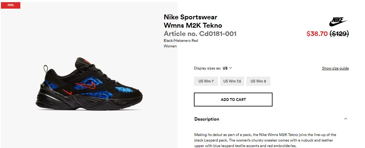 Ballin Sneaks on Twitter: "Wmns Nike Tekno Black/Leopard few sizes $38.50 https://t.co/1mzjIp7YBT https://t.co/efmngfKRS4" / Twitter