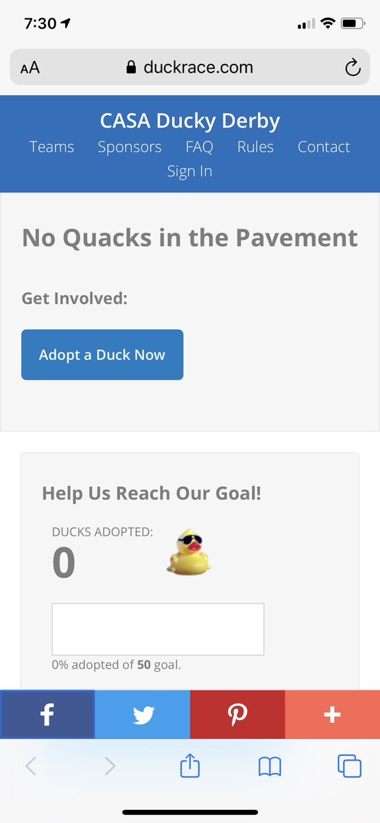 No quacks in the pavement with these duckies! Adopt a duck for $5 and a chance to win $1,000’s click link 👉🏻👉🏻duckrace.com/sbcounty/teams… #sbcasa