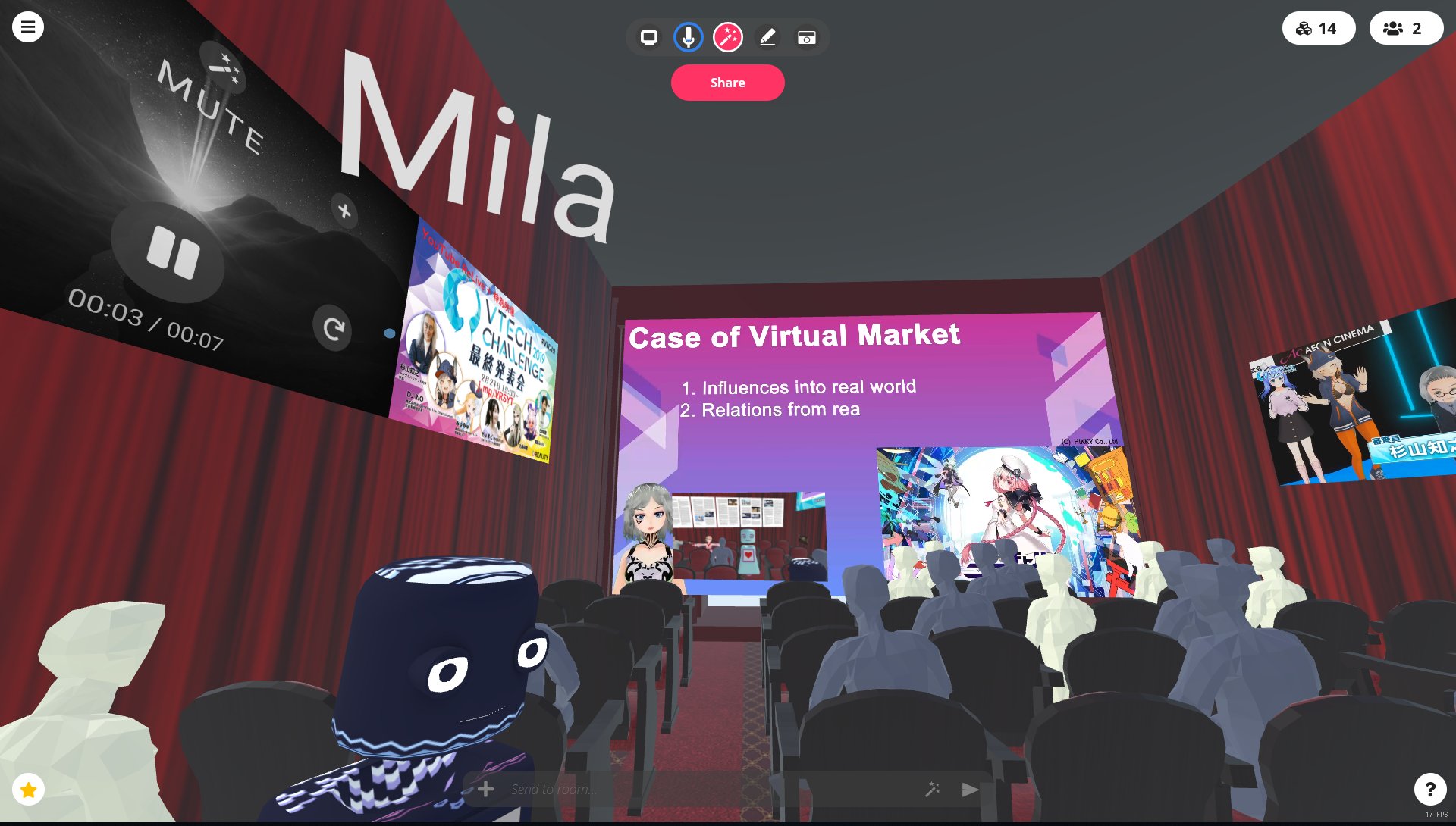 Avatar Driven VR Society Trends in Japan