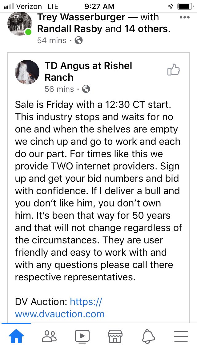 Trey said it best “this industry stops and waits for NO one” crazy world we’re living in right now, but us in ag production will keep working. No matter what job you do in helping farmers,ranchers, etc bring food to the table we’re in this together. People have to eat!