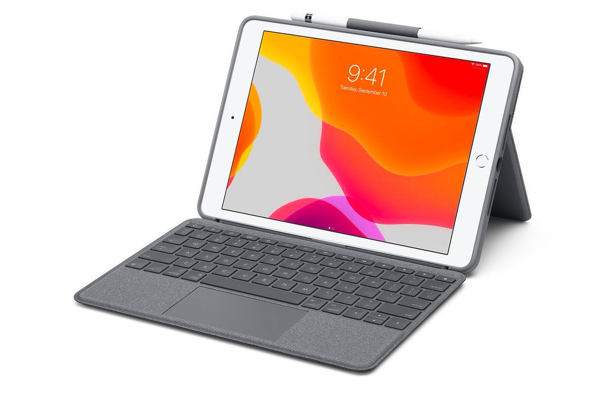 Logitech’s iPad keyboard case with trackpad costs half as much as Apple’s